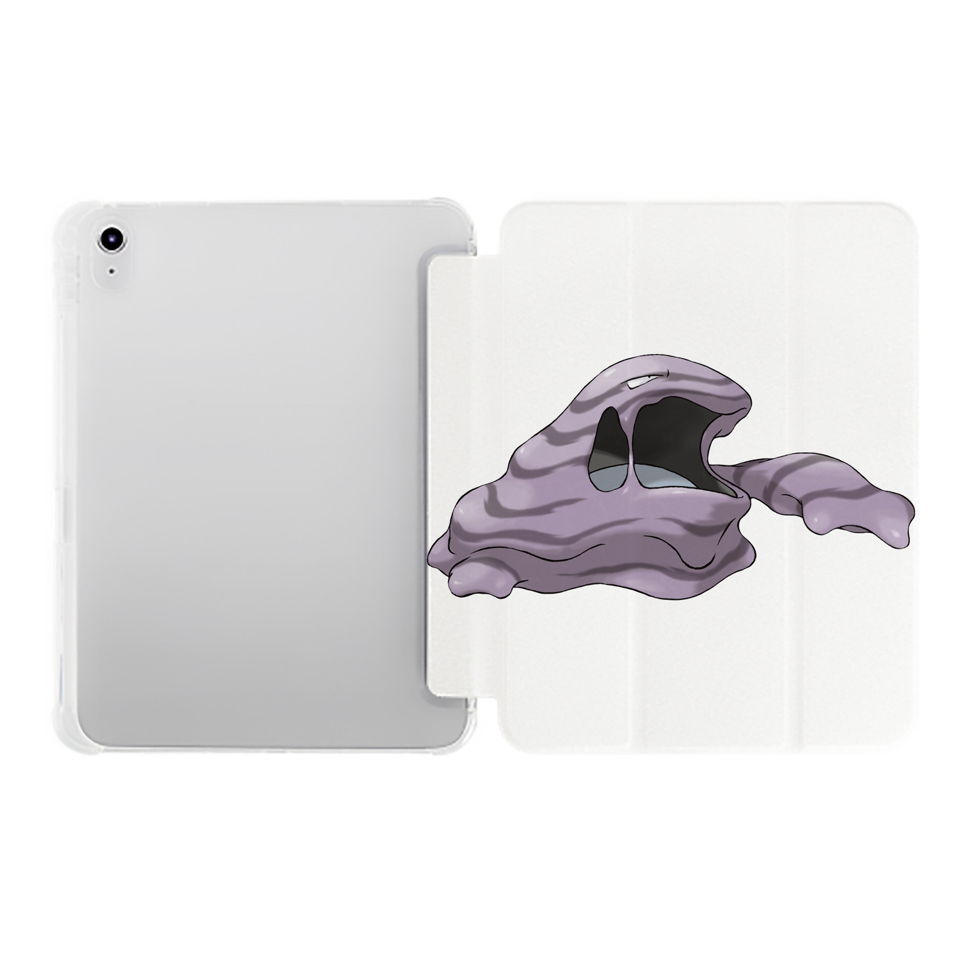 （画像用） ポケットモンスター Pokémon IPad ケース ペン収納付き 三つ折りスタンド PUレザー×シリコン 対応機種9.5/10.5/10.9インチ